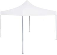 vidaXL Partyzelt Profi-Partyzelt Faltbar 3 x 3 m Stahl Wei&szlig;