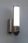 Lutec LED Kameraleuchte Elara Edelstahl 17,5W 1300lm IP44 silber (5267106001) Lutec LED Kameraleuchte Elara Edelstahl 17,5W 1300lm IP44 silber (5267106001)