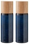 Bitz Salz- / Pfefferstreuer Salz-& Pfefferset blue 17 cm, (Salz-&