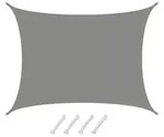 AMANKA Sonnensegel UV Sonnensegel Wasserdicht 6x5 - Rechteckig -Sonnenschutz...