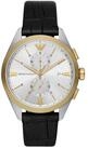 Emporio Armani Quarzuhr AR11498, Herren-Chronograph, 43 mm, Lederarmband, Datum