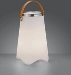 Reality Leuchten LED Au&szlig;en-Tischleuchte JAMAICA, Bluetooth-Lautsprecher,
