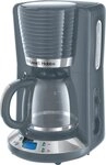 RUSSELL HOBBS Filterkaffeemaschine Inspire 24393-56 Grau, 1,25l Kaffeekanne, 1x4,