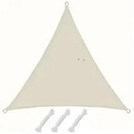 AMANKA Sonnensegel mit UV Schutz - 3 x 3 x 3 m Wasserdicht - Sonnenschutz Garten &