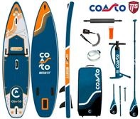 SUP-Board COASTO NAUTILUS 11.8 SUP Board Stand Up Paddle Surf-Board aufblasbar