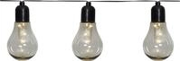 STAR TRADING LED-Lichterkette Glow, 10-flammig, ca. 4,05 m, Batterie, Timer,