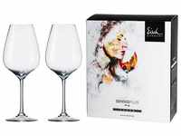 Eisch Rotweinglas Superior SensisPlus Syrahgläser 600 ml 2er Set, Glas