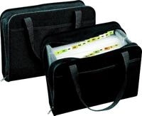 VELOFLEX F&auml;chermappe F&auml;chertasche mit 24 Registerf&auml;cher und Taben schwarz