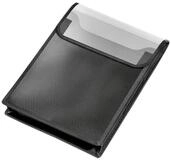 VELOFLEX Aktenordner VELOFLEX Sammelbox Velobag 40mm hochformat schwarz DIN A4