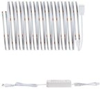 Paulmann LED-Streifen MaxLED 500 Basis Set 3m Daylight 6500K 19W 230/24V silber