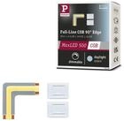 Paulmann LED Stripe MaxLED 500 LED Strip Erweiterung COB Ecke 90&deg;...
