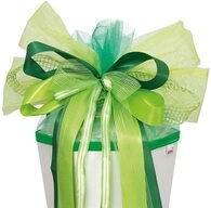 Roth Schult&uuml;te XXL Schleife Green Spirit, 63 x 32 cm, aus Polyester, Gr&uuml;n, f&uuml;r