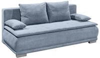 Black Red White Schlafsofa Liegefl&auml;che 160x200cm, Bezug denim - 211x93x103 (BxHxT)