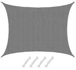 AMANKA Sonnensegel mit UV Schutz - 7 x 5 m Winddurchl&auml;ssig f&uuml;r Garten,...