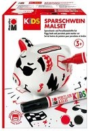 Marabu Malstift Marabu KiDS Porcelain und Glaspainter Sparschwein Malset