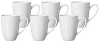 Ritzenhoff & Breker Tasse Bianco Latte Macchiato-Tassen 330 ml 6er Set, 6-tlg.,