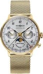 ZEPPELIN Multifunktionsuhr LZ 129 Hindenburg Mondphase 7039M-1, Armbanduhr,...