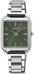 Seiko Quarzuhr Seiko SWR075P1 Damenuhr eckige Damenuhr 26mm 5ATM Seiko SWR075P1