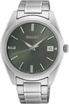 Seiko Quarzuhr SUR527P1, Armbanduhr, Herrenuhr, Damenuhr, Datum, Saphirglas,