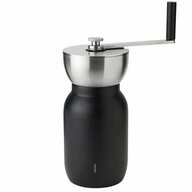Stelton Kaffeem&uuml;hle Collar Steel, einstellbarer Mahlgrad silberfarben