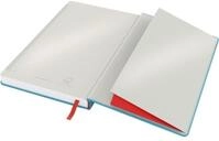 LEITZ Notizbuch Notizbuch Cosy A5 fester Einband kariert blau