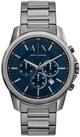 ARMANI EXCHANGE Quarzuhr The Grey Classic Chronograph Edelstahl