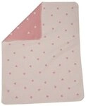 Babydecke Juwel 'Herzen allover' 70 x 90 cm, DAVID FUSSENEGGER