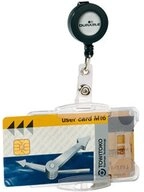 DURABLE Schl&uuml;sselanh&auml;nger Durable 821919 Ausweishalter Jojo, Clip,