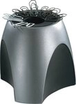 HAN-B&uuml;roger&auml;te Tischaufsatz Klammerspender Delta schwarz/silber