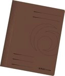 Herlitz Hefter 10 herlitz Schnellhefter Karton braun DIN A4