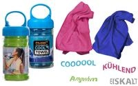 Muxel Massagerolle 4 x Ice Tuch, Cool Down Towel Eis-K&uuml;hltuch bei Sport und Fitness