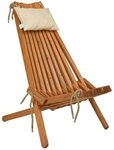 Garden Pleasure Gartenliege Relaxsessel FALUN, klappbar, Kiefernholz