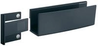 Sigel Memoboard SIGEL GL803 Ablagefach Artverum - anthrazit - 16 x5,40 x4,30 cm...