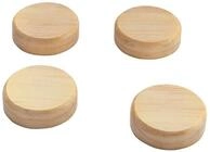 Sigel Magnet SIGEL BA210 NeoDym-Magnete - rund, Holz, beige, 4 St&uuml;ck