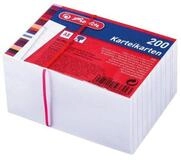 Herlitz Karteikarten 200 Herlitz Karteikarten DIN A8 / liniert / 170g/m2 /...