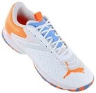 PUMA Solarattack RCT Allcourt weiss/blau/orange Herren Tennisschuh