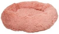 Flamingo Tierbett Hundebett Krems rund altrosa