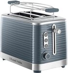 RUSSELL HOBBS Toaster Inspire 24373-56 Grau, 2 Schlitze, 1050 W, mit...