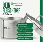 Chefkoch trifft Fackelmann Kochtopf &Oslash;24 cm M&uuml;nchen aus Edelstahl &ndash; mit