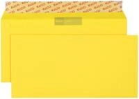 ELCO Briefumschlag Briefumschl&auml;ge Color C5/6 intensiv-gelb Haftklebung 100 g/qm