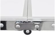vidaXL Campingtisch, zusammenklappbar h&ouml;henverstellbar Aluminium 180 x 60 cm