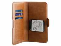 Vivanco Handyhülle Universal Book Case Gr. XL braun (62368) Handyhülle