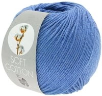 LANA GROSSA Soft Cotton H&auml;kelwolle, 140 m