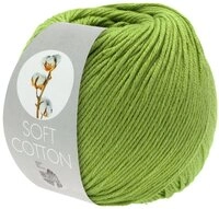 LANA GROSSA Soft Cotton H&auml;kelwolle, 140 m