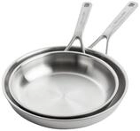 KitchenAid Pfannen-Set Multiply (CC004916-001), Edelstahl, alle Herdarten,