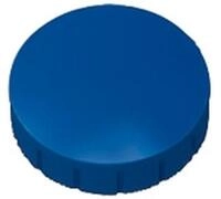 MAUL Magnet Rundmagnet Solid 24 mm 0,6 kg Haftkraft 10 St&uuml;ck blau