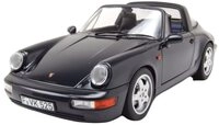 Norev Modellauto Porsche 911 (964) Carrera 4 Targa 1991 dunkelblau metallic,...