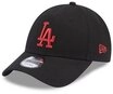 New Era Baseball Cap Los Angeles Dodgers MLB League Essential Black 9Forty Adjustable