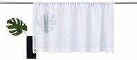 OTTO home Scheibengardine Idaho (1 St), Stangendurchzug, transparent, Voile,