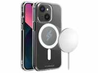 Vivanco Handyhülle Mag Steady Cover, Magnetic Wireless Charging Support für...